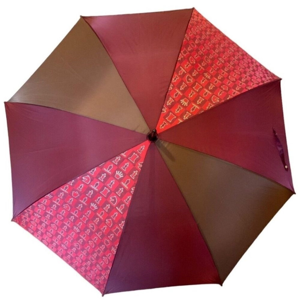 Vintage Aramis Chess Theme Umbrella NWT